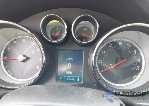 2011 Buick Regal Cxl Turbo Russelsheim from USA, damaged, VIN W04GX5GV7B1046361